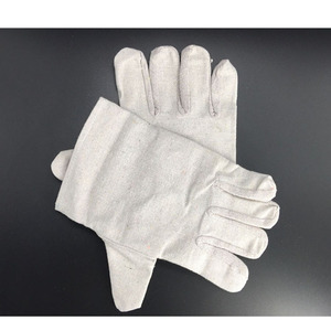 Guantes de Lona Compuesta de Doble Capa con Forro No Tejido, Antideslizantes, Resistentes al Desgaste, Guantes de Seguridad para Fábrica - Product Image 1