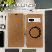 Donewell IPhone17 Pro Casing Ponsel Lipat Magnetik Kulit PU Baru Multifungsi dengan Slot Kartu Dompet Desain Mewah Tahan Guncangan