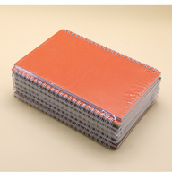 Bloc-notes de bureau A5 personnalisé de haute qualité avec couverture en papier et reliure spirale, feuilles mobiles, vente en gros