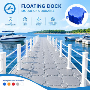 Plataforma Flotante Inflable <span class=keywords><strong>de</strong></span> Alta Resistencia <span class=keywords><strong>de</strong></span> HDPE para <span class=keywords><strong>Moto</strong></span> Acuática, 500x500x400mm, Capacidad <span class=keywords><strong>de</strong></span> Carga <span class=keywords><strong>de</strong></span> 350kg/m, Certificación ISO9001, Vida Útil <span class=keywords><strong>de</strong></span> 15 Años, GZZH - Product Image 1