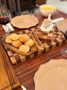 Bandeja de Madera Decorativa de Primera Calidad, Hecha a Mano, Diseñada para una Decoración del Hogar Elegante, Uso Funcional y Sofisticado - Product Image 2