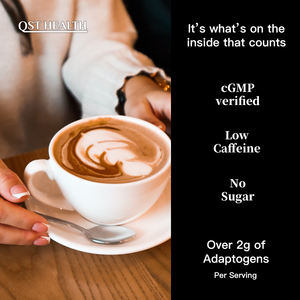 Частная Марка 6 в 1 органический Chaga Cordyceps Ganoderma <span class=keywords><strong>Reishi</strong></span> Lions грива растворимый грибной кофейный порошок - Product Image 4