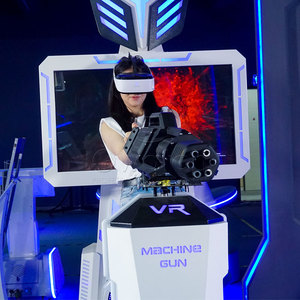 Machine de jeu de combat VR Machine de jeu de tir d'arcade de simulateur d'équipement de jeu Gatling - Product Image 4