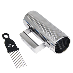 Juego de Raspadores para Guiro de 8 Pulgadas, Cilindro Hueco de Acero Inoxidable con Mango Lateral para Percusionistas Latinos - Product Image 4