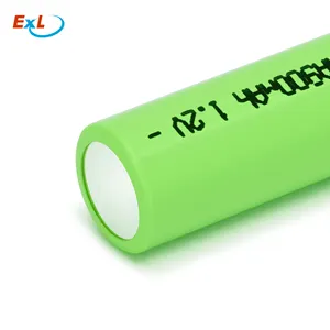 Bateria recarregável 1.2v ni-mh aaa, feito na china, alta qualidade, 500 mah 1.2v