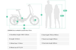 Vélo électrique avec batterie au lithium 36V10Ah intégrée au tube de selle, fourche à suspension, 7 vitesses, moteur de moyeu arrière pliable 22KG, entrepôt UE, avec Bluetooth - Product Image 6