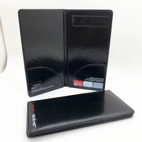 Buku pelayan kulit Folder tagihan menulis catatan Pad kartu tagihan pemegang tamu cek Presenter Menu restoran penutup Hotel tagihan pemegang