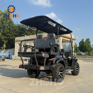 Carrito de Golf Económico Todoterreno, Resistente, Homologado para Circular por la Calle, con 4 Asientos, Ideal para Campos de Golf y Cabañas de Caza - Product Image 6