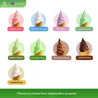 Poudre de crème glacée originale OEM Dunhuang pour cornets de crème glacée molle, desserts de buffet faits maison, vente en gros pour salons de thé et commerces