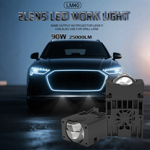 Xenplus LM40 6000K 25000LM ซุปเปอร์ไบรท์90W ไฟติดรถยนต์สปอตไลท์ LED สำหรับอุปกรณ์แต่งรถอื่นๆ - Product Image 2