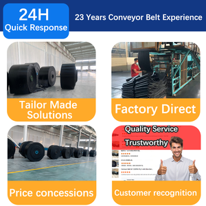 New Heat Resistant Rubber <strong>Conveyor</strong> <strong>Belt</strong> for Mining and Construction Industries Bucket <strong>Conveyor</strong> with Motor for Transportation - Product Image 5