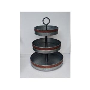 Soporte de pastel de Metal galvanizado de 3 niveles de la mejor calidad, exhibición única de postres de pastel de alto estándar, nuevo precio al por mayor, herramientas para pastel - Product Image 1
