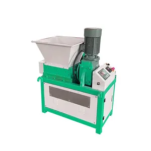 Heavy Duty Twin Shaft Bags Tree Branch Film Wood Pallet Chipper Paper Shredder kunststoff schredder