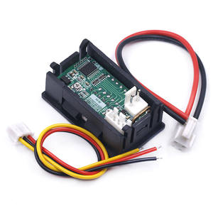 Digitales Voltmeter Ampere meter DC 100V 10A Blau Rot <span class=keywords><strong>LED</strong></span> Amp Dual Digital anzeige Volt Meter Messgerät Autos trom überwachungs <span class=keywords><strong>tester</strong></span> - Product Image 2