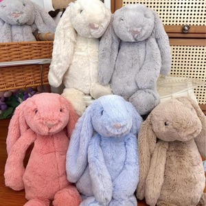 Morbido Peluche Coniglietto, Regalo di Pasqua, Giocattolo Coniglio Carino, Stile Cartone Animato, Imbottito con Spugna Marina, Decorazione - Product Image 1