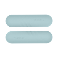 LADYGLOW Ensemble d'haltères en silicone écologiques personnalisés, antidérapants, pour femmes, yoga, pilates, gym à domicile