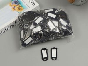 Étiquette de clé en plastique colorée personnalisable avec logo, pour bagages ou étiquette d'identification de chambre d'hôtel, porte-clés - Product Image 6