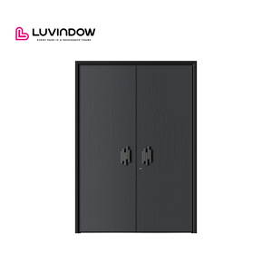 Puertas de Entrada Principales Modernas de Lujo para Villas, Serie Personalizada, Puertas Exteriores de Aluminio a Prueba de Balas de Alta Seguridad para Apartamentos - Product Image 6