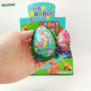 Conejo Inteligente <span class=keywords><strong>de</strong></span> <span class=keywords><strong>Pascua</strong></span> con Chocolate Dulce y Caja <span class=keywords><strong>de</strong></span> Regalo Multicolor para Huevos y Dulces - Product Image 5