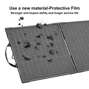 28%高効率ポータブルソーラーパワーシステム折りたたみ式ソーラーパネル200w Pvフレキシブルパネルキャンプ用 - Product Image 4