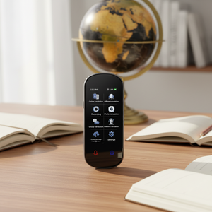 Traducteur vocal IA instantané portable avec écran tactile de 3,1 pouces, traduction <span class=keywords><strong>en</strong></span> temps réel et fonction d'enregistrement pour les voyages, l'apprentissage et les réunions - Product Image 1