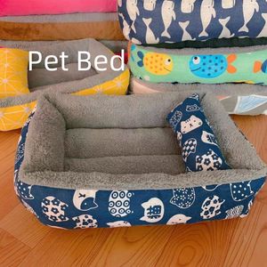 Dibujos animados suave y cómoda gato y perro cama para mascotas - Product Image 2