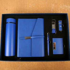 Ideas de Negocio 2026: Sets de Regalo de Lujo en Dorado Mate para Ejecutivos, Caja de Recuerdos con Logotipo Personalizado, Libreta y Termo - Product Image 3