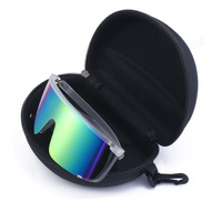 Ensemble Étui en Cuir PU Pliant Multiple Partagas pour Lunettes de Soleil en Vrac, Boîte Personnalisable et Pochette Designer de Sport