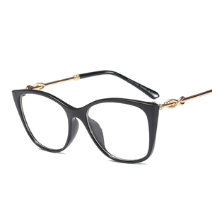<span class=keywords><strong>Occhiali</strong></span> con Montatura Ergonomica Bicolore Stile Cat Eye, Adattabili per Lenti da Vista, Design Artigianale Confortevole - Product Image 2