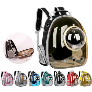 Yeni taşınabilir ve nefes kedi ve köpek açık seyahat için üç çıkışları ile küçük evcil hayvan sırt çantası - Product Image 2