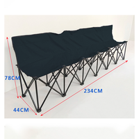Chaises pliantes modernes OEM en gros pour 6 personnes, idéales pour le camping, le jardin, le parc et la plage