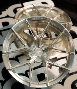 Rines Deportivos Multirradio <span class=keywords><strong>de</strong></span> Aleación <span class=keywords><strong>de</strong></span> Aluminio Forjado <span class=keywords><strong>de</strong></span> 10,000 Toneladas para SUV, <span class=keywords><strong>de</strong></span> 18-22 Pulgadas, Ajuste Universal, Patrón <span class=keywords><strong>de</strong></span> Pernos 6x139.7, Color Gris Metálico - Product Image 3