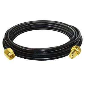 Коаксиальный кабель YCT <span class=keywords><strong>RG58</strong></span> для беспроводных антенн, удлинитель 5 м, 2G 3G 4G LTE, с низкими потерями, разъемы RF SMA (папа-мама), медный проводник - Product Image 1