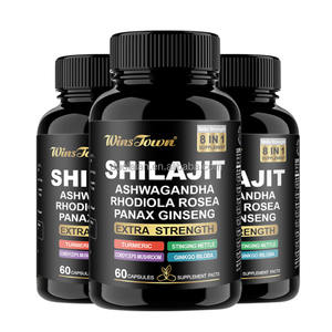 Vince i prodotti della città integratori per la salute vitamine e minerali supporto energetico miele ashwagandha e shilajit capsula - Product Image 1