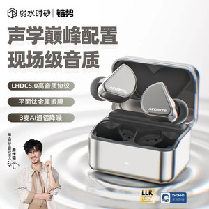 Weak Water Time Sand Zirconium Potential In-Ear Bluetooth Earphones Lhdc5.0 High Quality Audio Sports Gaming With Type-C - Product Image 1