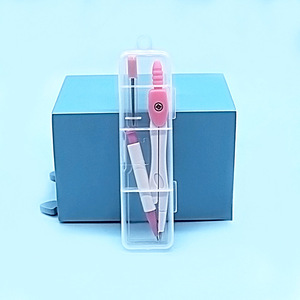 Ensemble de compas pour étudiants, matériel pédagogique de mathématiques, compas d'examen, boîte à compas, cadeau de prix pour enfants, ensemble de papeterie pour étudiants - Product Image 5