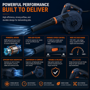 <span class=keywords><strong>Scie</strong></span> <span class=keywords><strong>sauteuse</strong></span> électrique filaire à vitesse variable ODM OEM 500W professionnelle 0-3000 tr/min, <span class=keywords><strong>lame</strong></span> ondulée pour la découpe du bois, du métal et du <span class=keywords><strong>PVC</strong></span>, profondeur de coupe 65 mm - Product Image 4