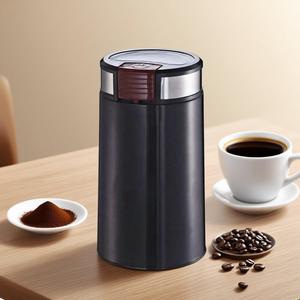 <span class=keywords><strong>Moulin</strong></span> <span class=keywords><strong>à</strong></span> <span class=keywords><strong>café</strong></span> électrique automatique pour usage domestique avec lames en acier inoxydable pour grains, épices, noix - Prise en charge de la langue française - Product Image 1