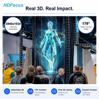 Projecteur Mural Vidéo d'Hologramme 3D Full Size Ologramma, Ventilateur LED d'Épissure, Autre Équipement Publicitaire