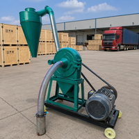 Nouvelle machine de broyage électrique haute productivité pour maïs, soja et céréales, capacité 800 kg/h, pour animaux d'élevage