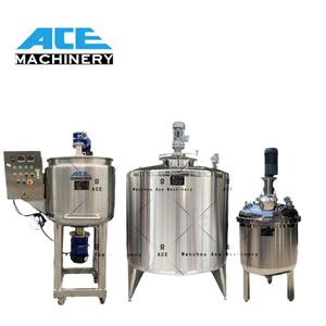 Ace Single or Double Jacket Stainless Steel Liquid <b>Mixer</b> Industrial Mixing Tank With Agitator - Product Image 3