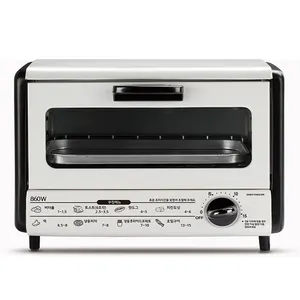 Mini forno elétrico portátil, 7l toaster otg para forno de pão