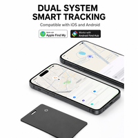Traceur Anti-Perte Sans Fil Double Système avec Alerte Sonore Compatible iOS Android pour Localisation et Suivi d'Animaux
