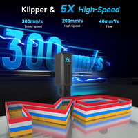 Impresora 3D Mingda AD-F4 de Formato Grande de 1200 mm con Nivelación Automática de 4/2 Colores para Publicidad