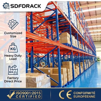 Système de rayonnage sélectif pour entrepôt industriel, rayonnage métallique à longue portée, robuste, pour entrepôt IKEA, stockage de marchandises