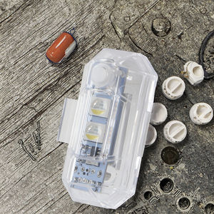 Feux d'avertissement clignotants colorés pour voitures et motos <span class=keywords><strong>6V</strong></span> USB LED Drone lumière stroboscopique modèle de queue de vélo Anti-Collision - Product Image 5