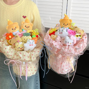 ช่อดอกไม้ตุ๊กตาข<span class=keywords><strong>น</strong></span><span class=keywords><strong>น</strong></span>ุ่มน่ารักสำหรับวันวาเล<span class=keywords><strong>น</strong></span>ไท<span class=keywords><strong>น</strong></span>์ ลายการ์ตูนแมว ยู<span class=keywords><strong>น</strong></span>ิคอร์น สายรุ้ง ของขวัญสุดคาวาอี้ - Product Image 4