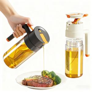 Erogatore <span class=keywords><strong>olio</strong></span> <span class=keywords><strong>Spray</strong></span> per il controllo preciso dell'<span class=keywords><strong>olio</strong></span> ideale per la cottura sana corpo in vetro con manico ergonomico - Product Image 5