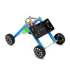 Kit de coche educativo STEM para niños, juguete de experimentos de ciencia y física, 7-9 años, plástico, bricolaje, forma geométrica, control manual - Product Image 2