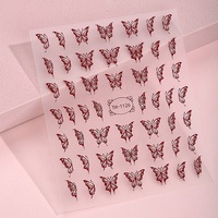 Autocollants pour ongles de dessin animé, nouveau, mignon, lapin, Logo, personnalisé, Nail Art, enfants, luxe, princesse, autocollants imperméables